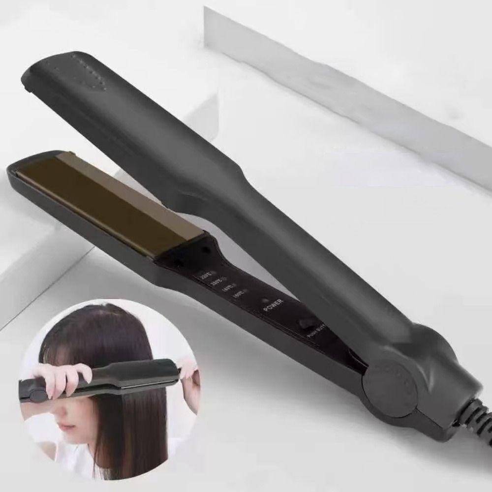 Widened Electric Hair Straightener Ceramic Glaze Bangs Heating Plate Hair Styling Tool Performance