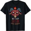 Not Today Satan Cute Demon Gothic Satanic Devil Baphomet T-Shirt DT6 Mens Womens Tank Top Sweatshirt Hoodie Black