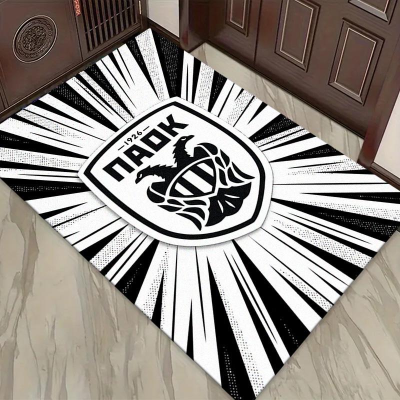PAOK Teppich für Wohnzimmer Schlafzimmer Zuhause Sofadekoration, Rutschfeste Bodenmatte für Kinder