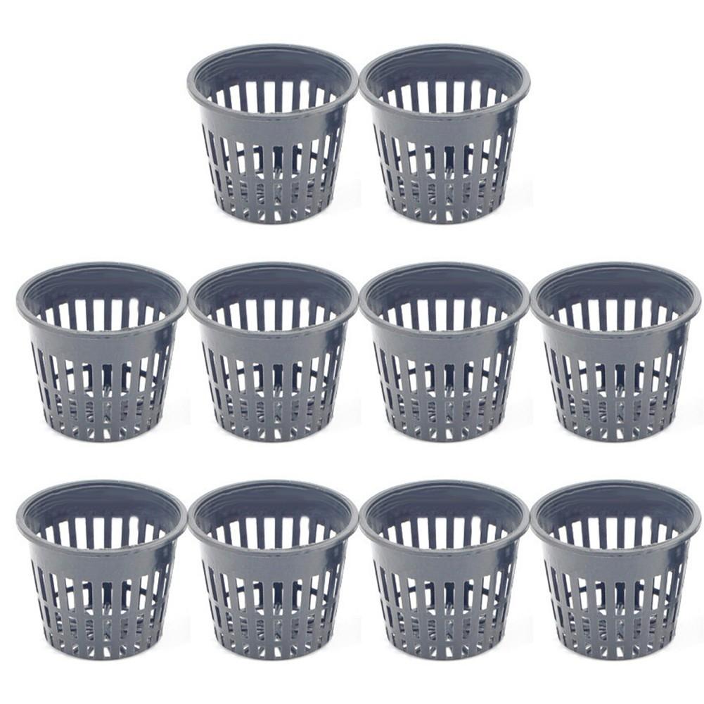 Weatherproof Plastic Pond Plant Baskets Perforated Bottom XC80