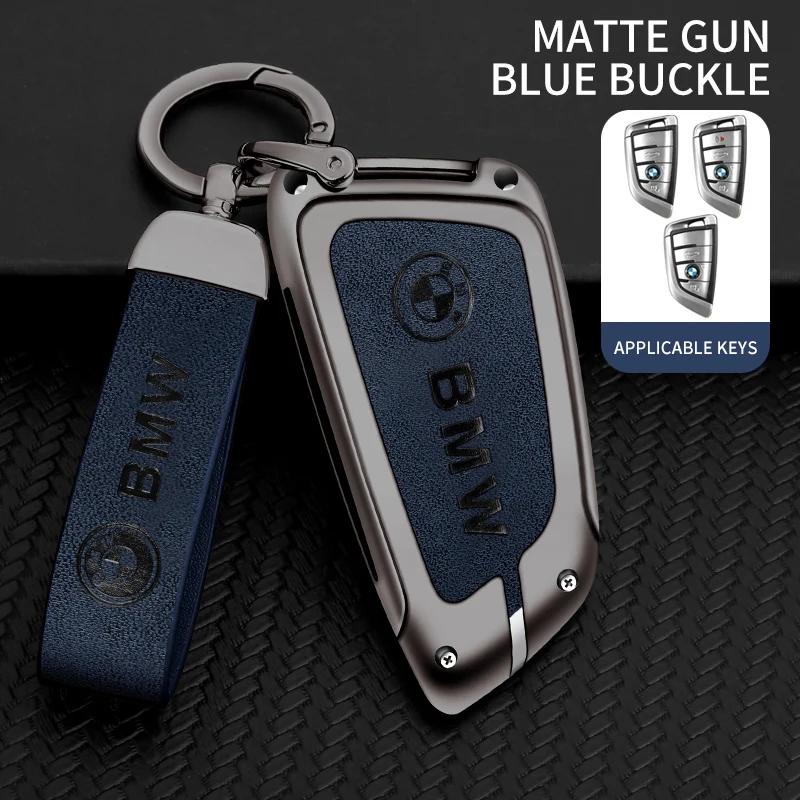 Für BMW M E39 E46 E60 E90 F10 F15 F20 F25 F30 G05 G01 F01 G80 G01 Auto TPU Zinklegierung Schlüsselanhänger Tasche Autoschlüsselanhänger Metallschlüsselhülle