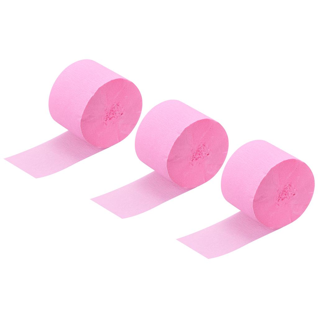 3/5pcs Crepe Paper Streamer Crepe Paper Decoration 82ft Long for Birthday Party Wedding Thanksgiving Christmas Decorations DIY