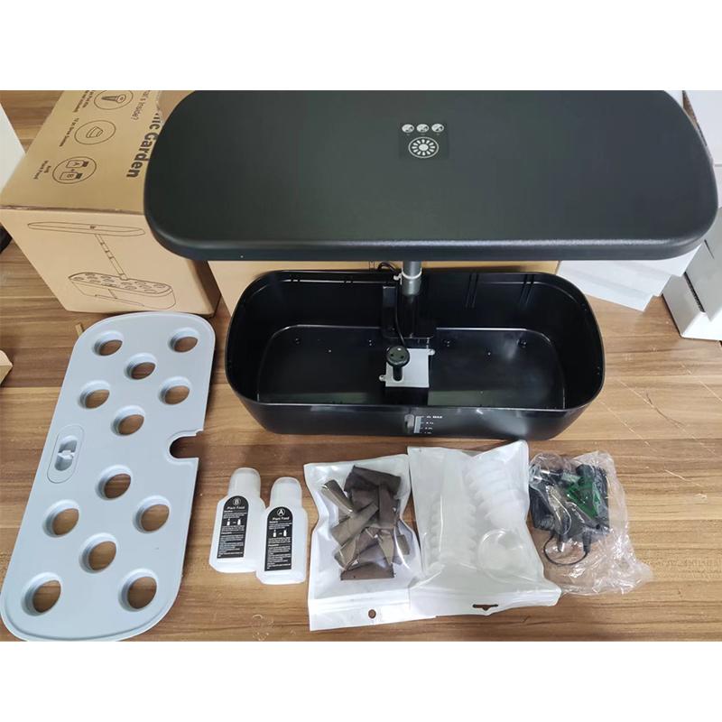 Intelligent Hydroponic Growing System Indoor Planting Machine Garden Plant Vegetable Planter Pot Automatic Timer Led Growth Lamp