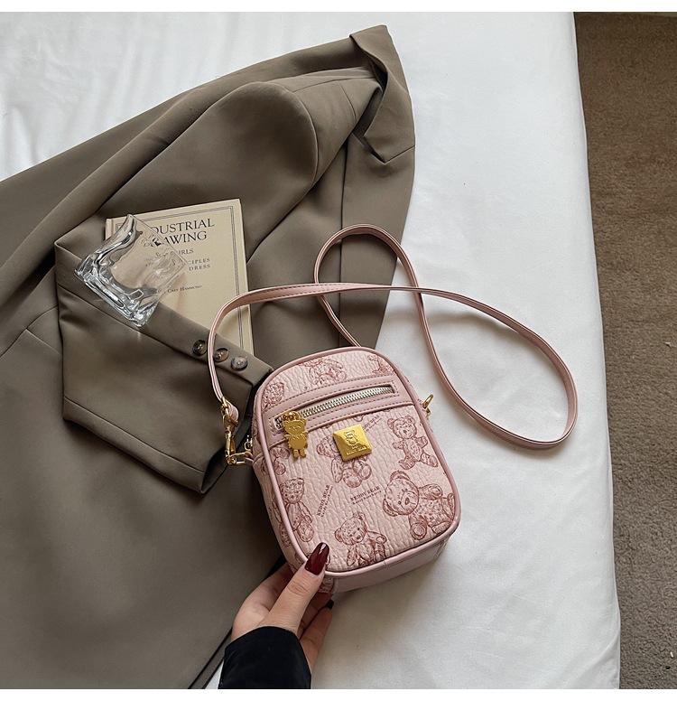 

Bag women s spring niche popular new trend fashion single shoulder simple oblique span commuter mobile phone bag