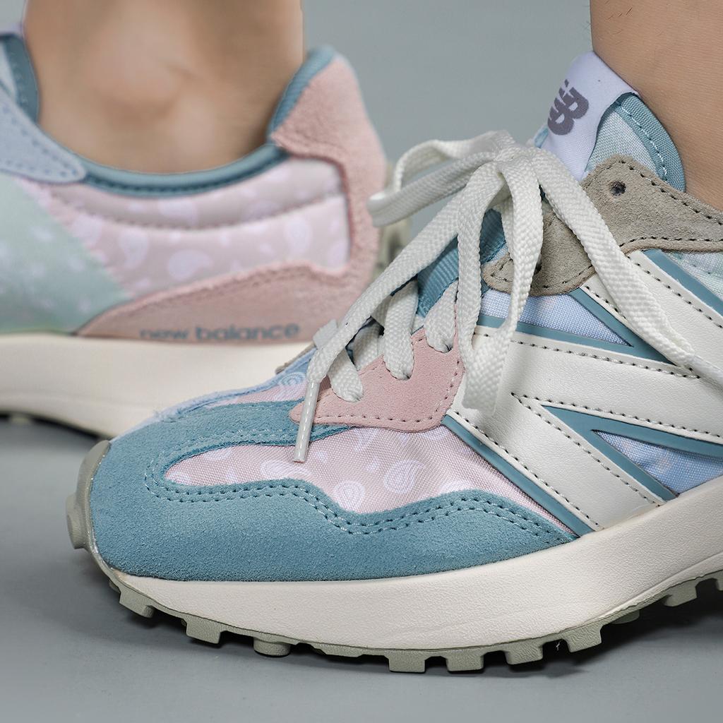 New Balance 327 Paisley Pack - Kobaltowe tenisówki unisex MS327DEW