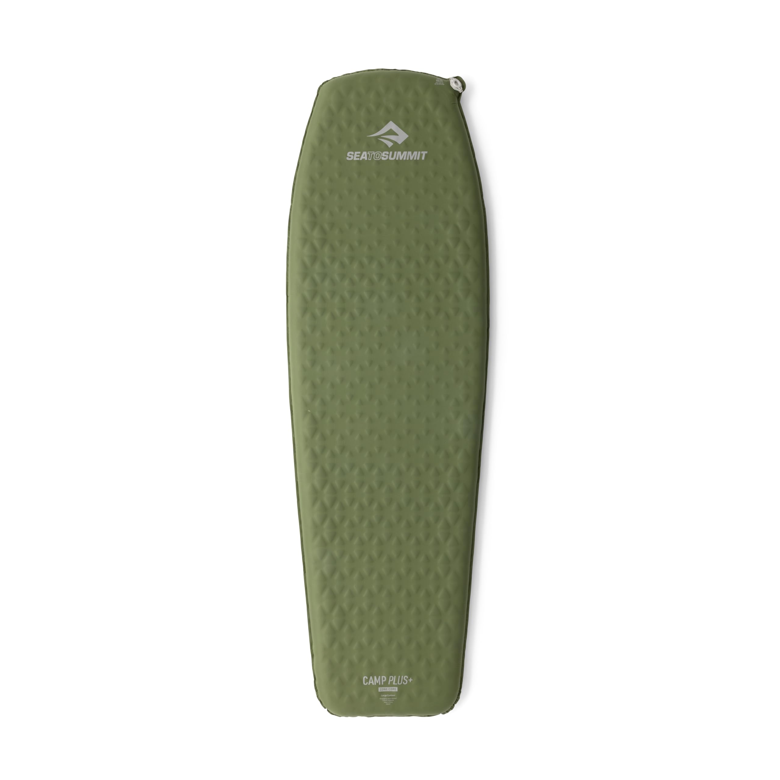 Sea to Summit Camp Plus Self-Inflating Foam Sleeping Mat, Tapered, Regular Size (72 x 22 x 2.6 inches)