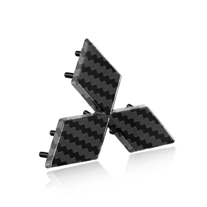 

1Pcs Car Front Hood Emblem Decoration Rear Trunk Badge For Mitsubishi Pajero Outlander L200 EVO Montero Lancer 9 10 EX