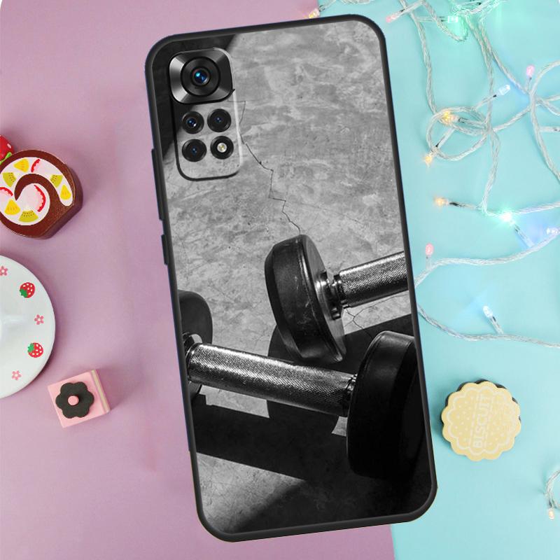 

Fitness Equipment Case For Xiaomi Redmi Note 14 13 12 11 10 9 Pro 9S 10S 11S 12S Redmi 10C 12C 13C 14C Cover Redmi Note 10 Pro