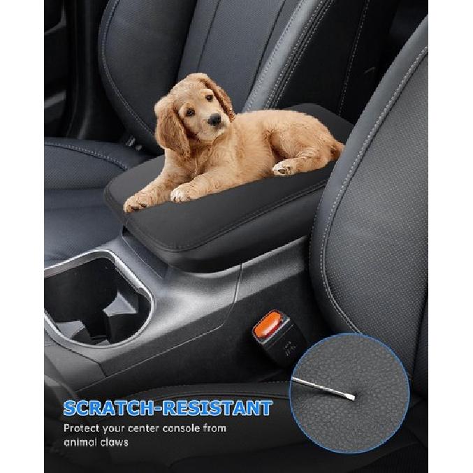 For 2025 Outback Accessories Car Center Console Cover for Outback Black Stitches