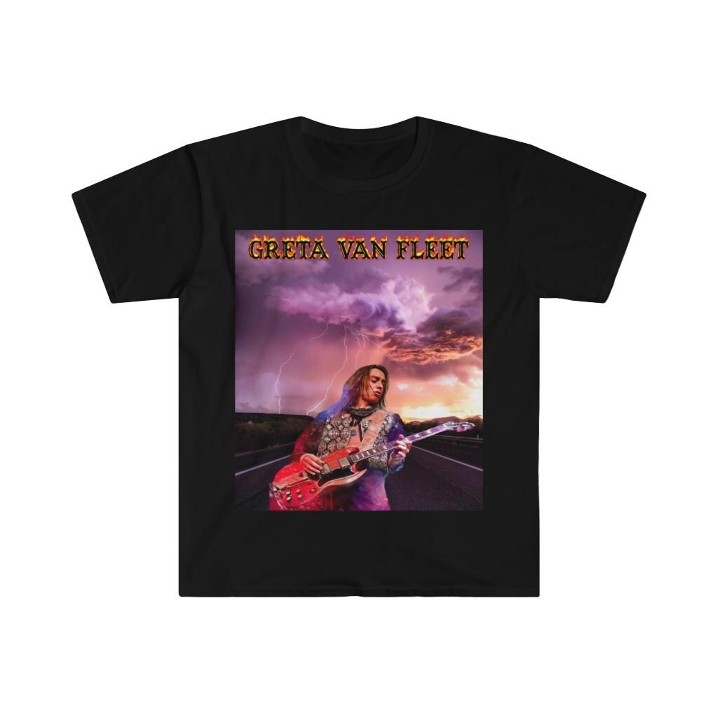 Unisex Soft style T-Shirt Mens Womens Tees Top. Greta Van Fleet XL