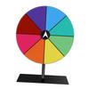 Tabletop Prize Turntable Draw Roulette Wheel with Stable Base Fortune for Teaching