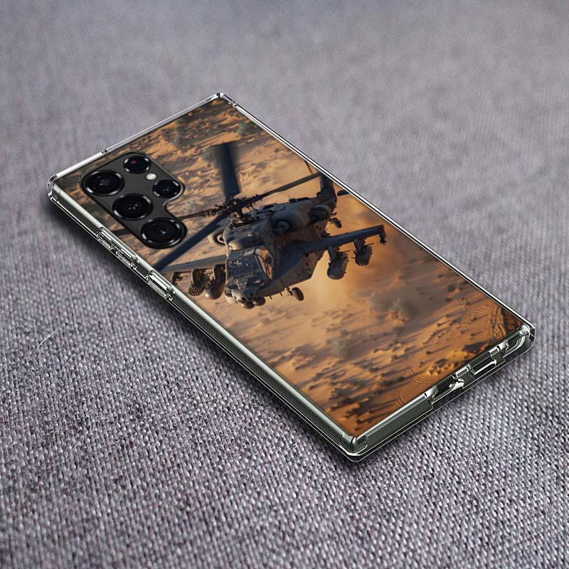 

Fighter Jet Phone Case For Samsung Galaxy S24 S23 S21 S20 FE S22 S26 Ultra S25 Edge S10 Plus Cover Clear TPU Capa Shell Coque Sh Samsung S10 PLUS