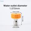 Pressure Washer Nozzle Tips,4 Color-Coded Spray Nozzles (0°/15°/25°/40°) for Power Washer,Quick Connect Spray Tips