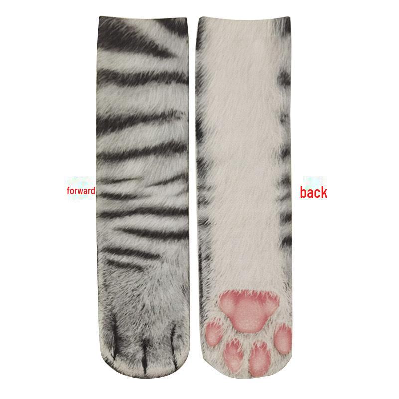 3D Animal Print Funny Socks for Kids and Parents