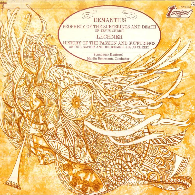 

LP Record MARTIN BEHRMANN, SPANDAUER KANTOREI - Demantius Prophecy Of The Suffering TV34175 TURNABOUT US Classical Used