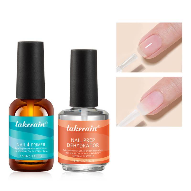 Nagel Primer Set Met Balancerende Oplossing En Lijm Voor Professionele Manicure Verzorging
