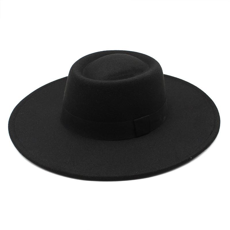 Wool Felt Bowler Hat For Men Women With Wide Brim Sun Protection And Breathability
