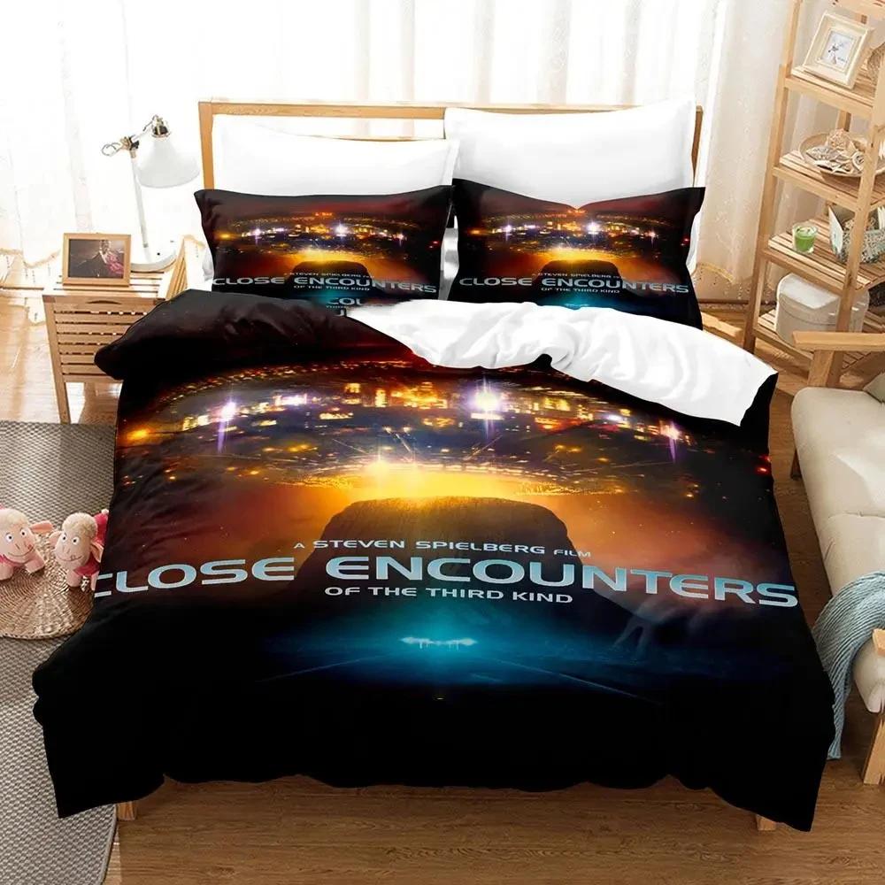 Close Encounters Of The Third Kind Bedding Set Duvet Cover Bed Set Quilt Cover Pillowcase Comforter King Queen Size Boys Adult