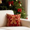 Christmas Throw Pillowcase, Christmas Home Decoration Pillow Cover, Set Of 4