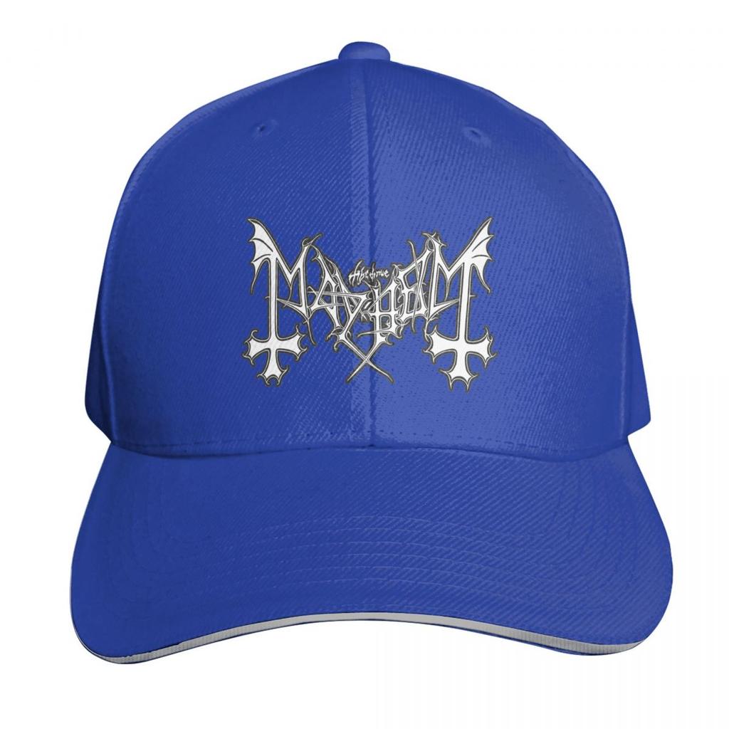 Mayhem Black Metal Band Cap Mode Lässige Baseballkappen Verstellbarer Hut Hip Hop Sommer Unisex Baseballkappen