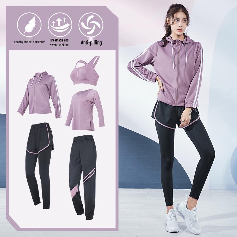 Plus Size Loose-Fit Yoga Set - Breathable, Quick-Dry Sportswear for Running and Fitness