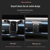 20-22 ORA White Cat Wireless Car Phone Holder with Charging & Navigation