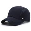 New Spring Summer Men Baseball Caps Male Breathable Mesh Snapback Hats Black Sport Dad Fishing Hats Cap For Men Dropshipping