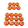 Artificial Pumpkins Fake Foam Pumpkin Lifelike Party Supplies Ornament Orange for Fall Thanksgiving