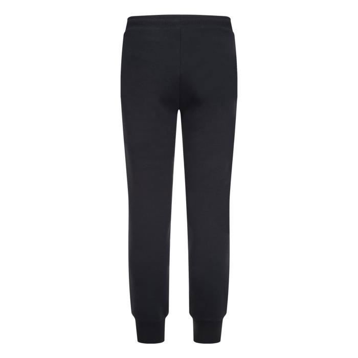 Jogging enfant - Converse - Noir/Blanc - Taille élastique - 2 poches - 60% Coton 40% Polyester