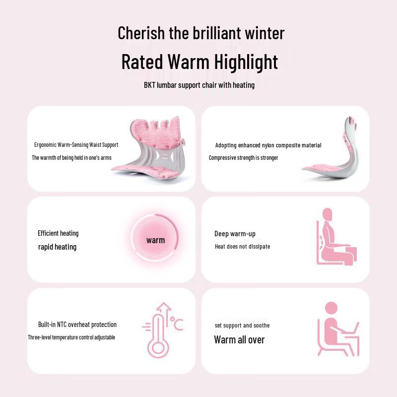 BKT Ergonomic Heated Office Chair