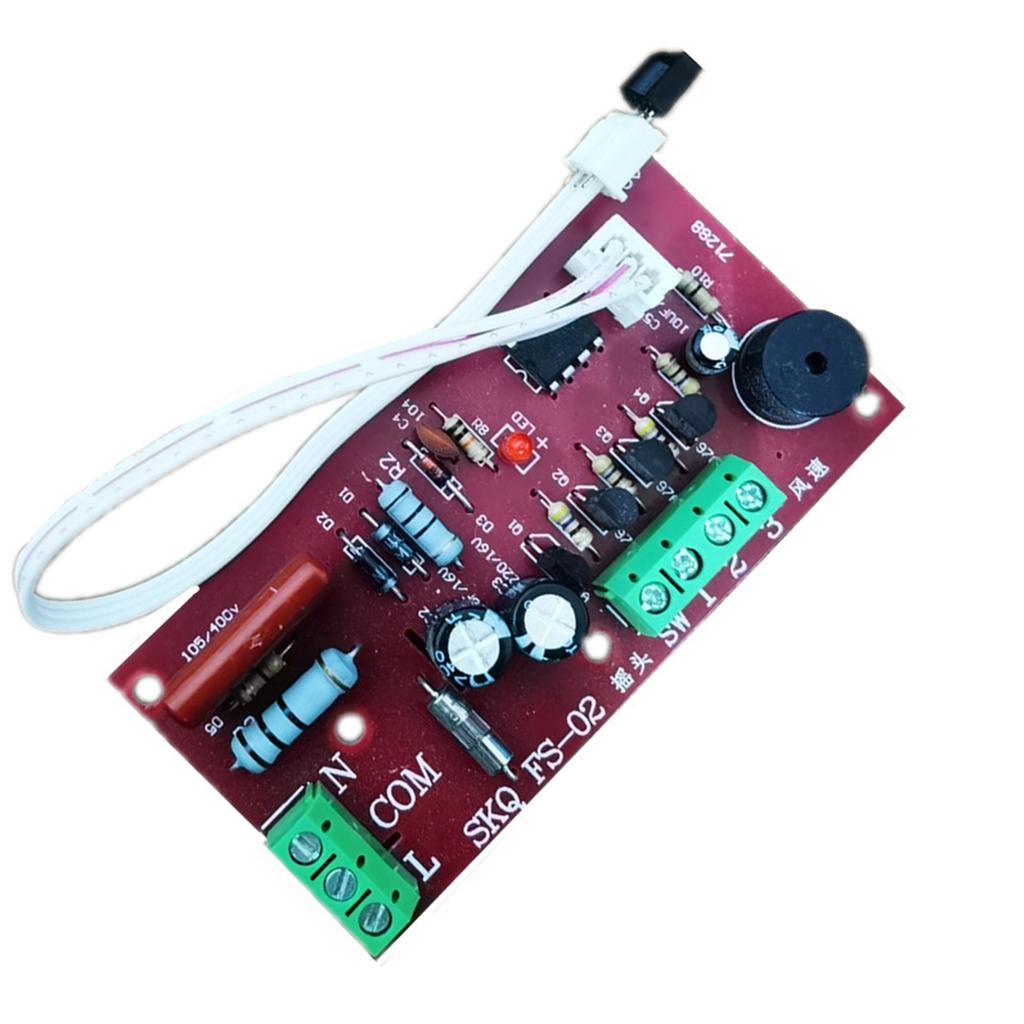 Klimaanlagenventilator Elektrischer Ventilator Schaltkreis Universalplatine Fernbedienungsplatine Kaltluftventilator Hauptplatine Schaltkreis Zuhause