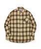 AVANDRESS Peter Check Shirt Brown