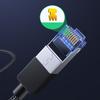 UltraShield Cat8 Ethernet Cable, 1.5m - High-Speed RJ45 Network Cable, Durable Copper Core – Black