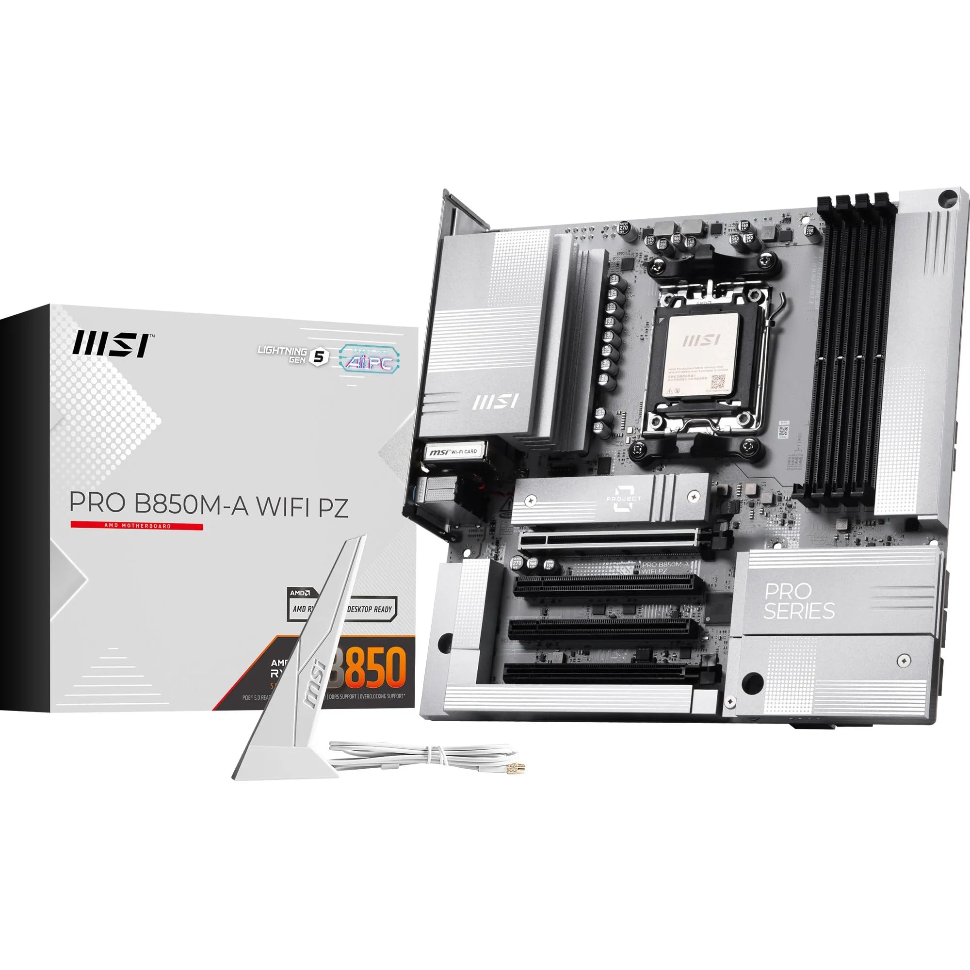 

MSI Материнська плата PRO WIFI PZ MB6922 B850M-A Micro-ATX