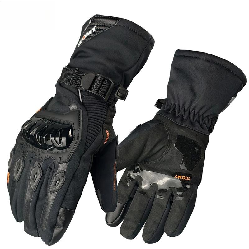 Motorcycle Gloves Men Waterproof Windproof Winter Warm Moto Biker Gloves Motorbike Riding Touch Screen Moto Protection Guantes