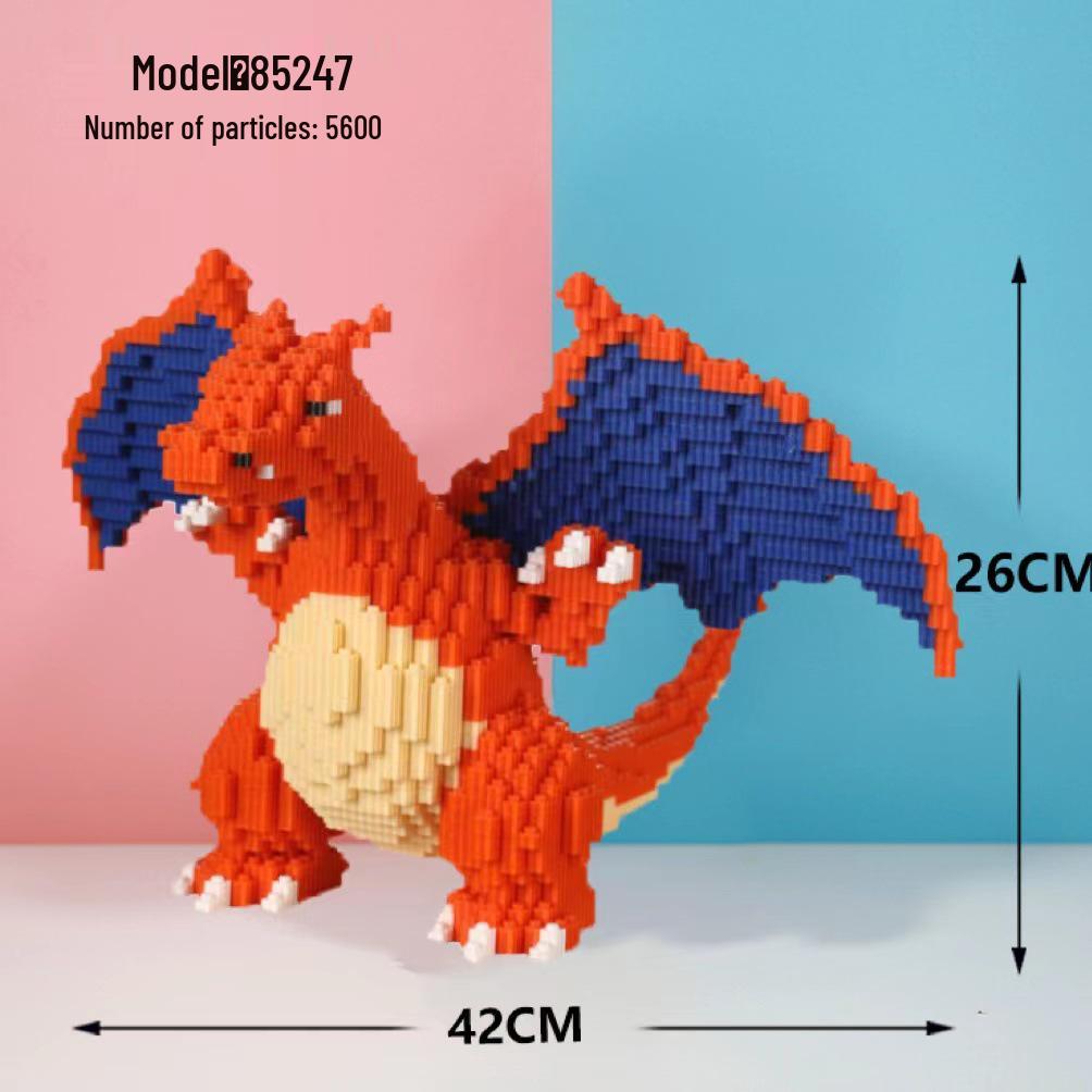Girls' Compatible Lego: Violent Bear Building Block Series - Educational Micro-Block Interlocking Toys & Gifts