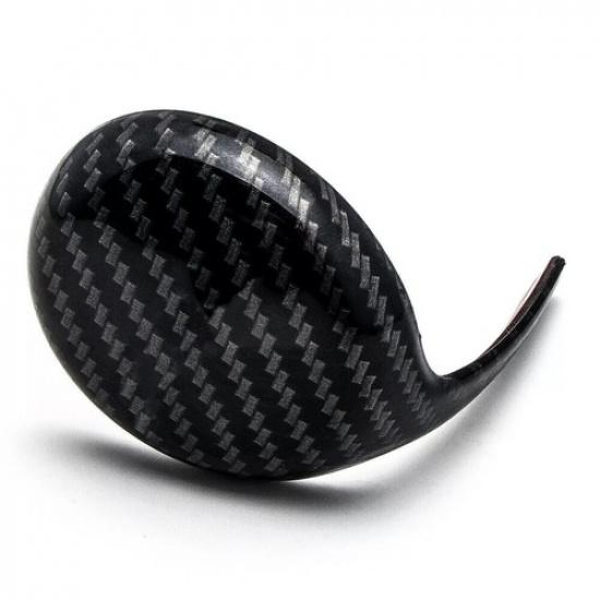 For Toyota RAV4 2014-2018 Look Inner Gear Shift Knob Cover Trim ABS Carbon Fiber