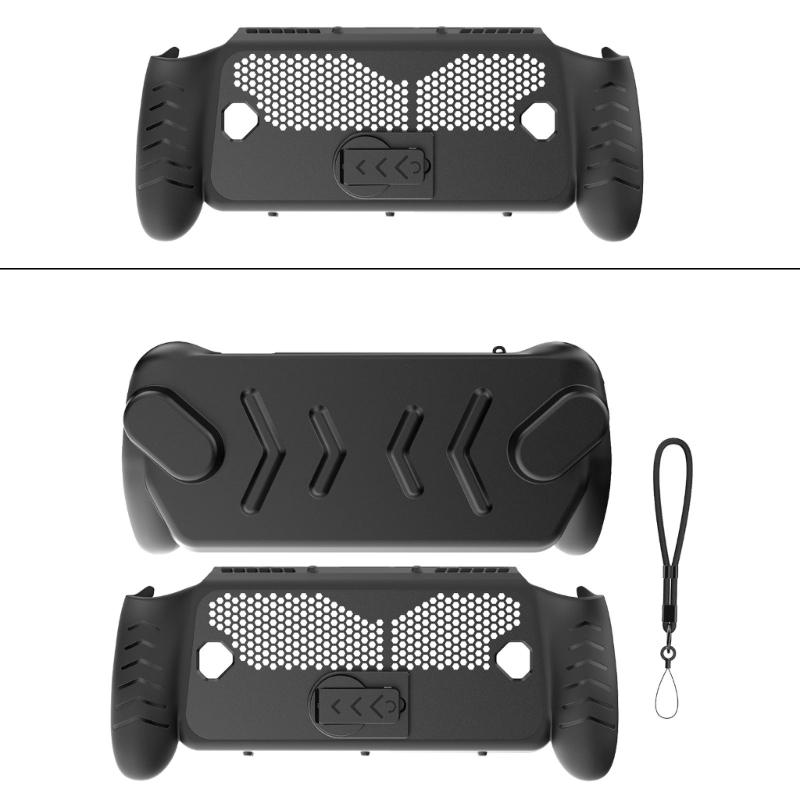 Gamepad Housing for ROG X Protective Cover Case Game Console Scratchproof Upper Bottom Shell with Kickstand