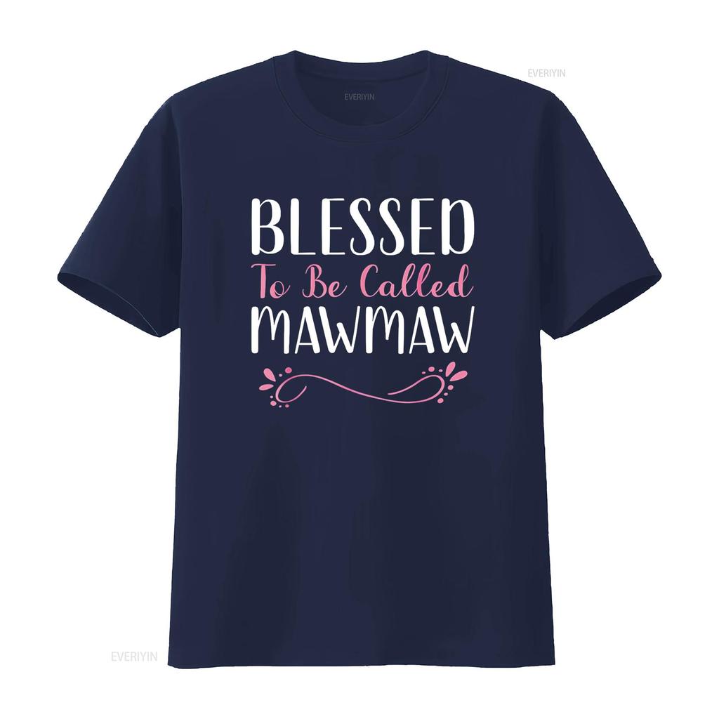 Blessed To Be Called Maw Cute Cool MawMaw T Shirt vintage Washed Unisex Versatile homme Stretched graphic Stylish Breathable