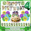 Rick And Morty Fans Child Birthday Party Decoration Anime Character Cake Topper Balloon Set Baby Shower Banner Adults Kids Gift