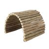 Wooden Hamster Bridge Small Animal Bendy Bridge for Guinea Pigs Ferrets Hedgehogs Chinchillas Small Rabbits15x60cm