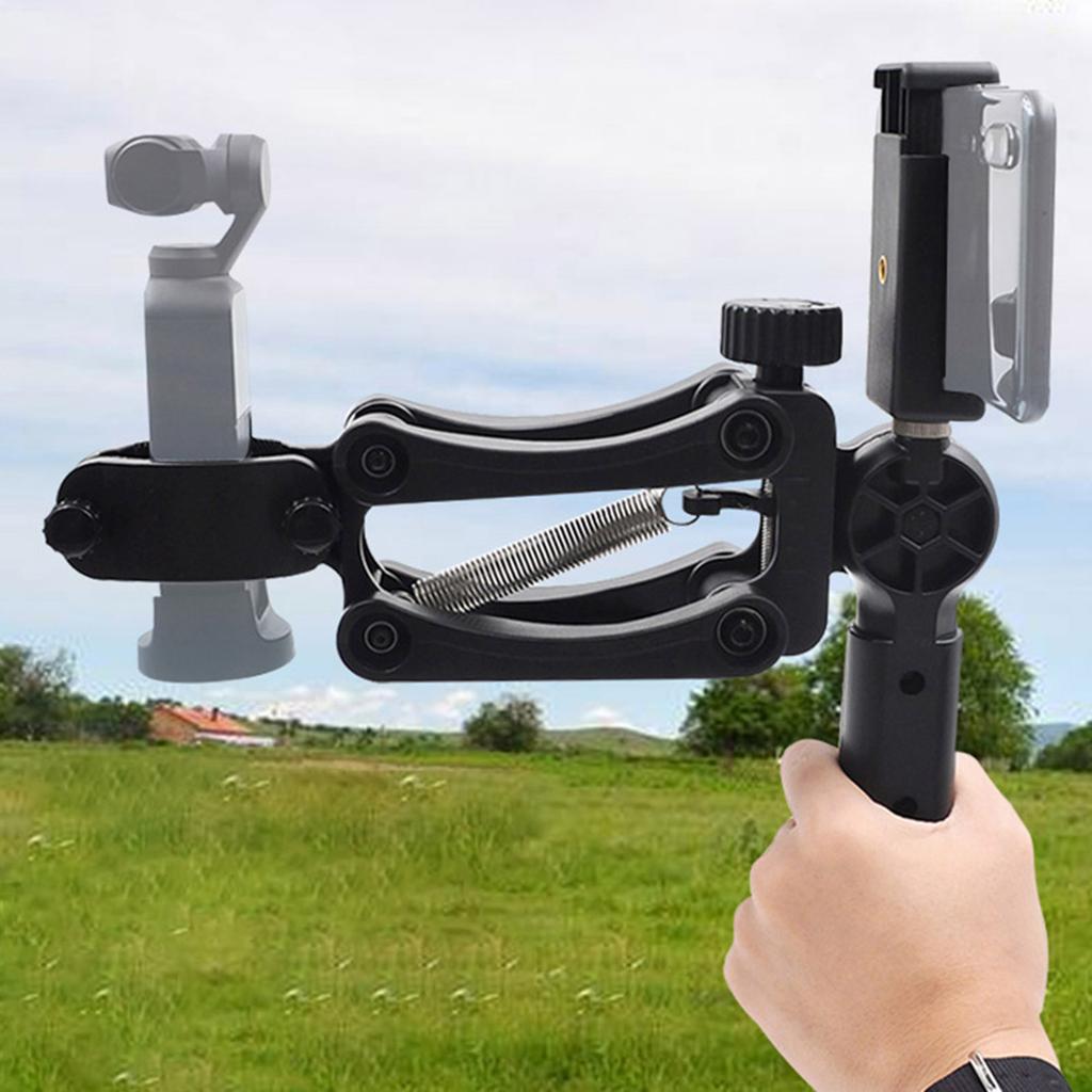 ABS Multi Function Durable Damping Handheld 4th Axis Tabilizer Handle Grip Accessories for Osmo
