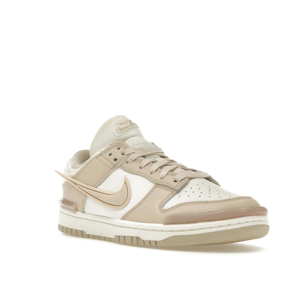 Nike Dunk Low Twist Sanddrift Women Sneakers Tan Coconut-Milk Pink-Oxford DZ2794-102