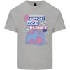 Support Your Local Planet Climate Change Unisexs Light Cotton TShirt