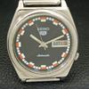 VINTAGE SEIKO 5 AUTOMATIC 7009A JAPAN MENS BLACK COLOR DIAL WATCH a500100-2 R151a-a500100