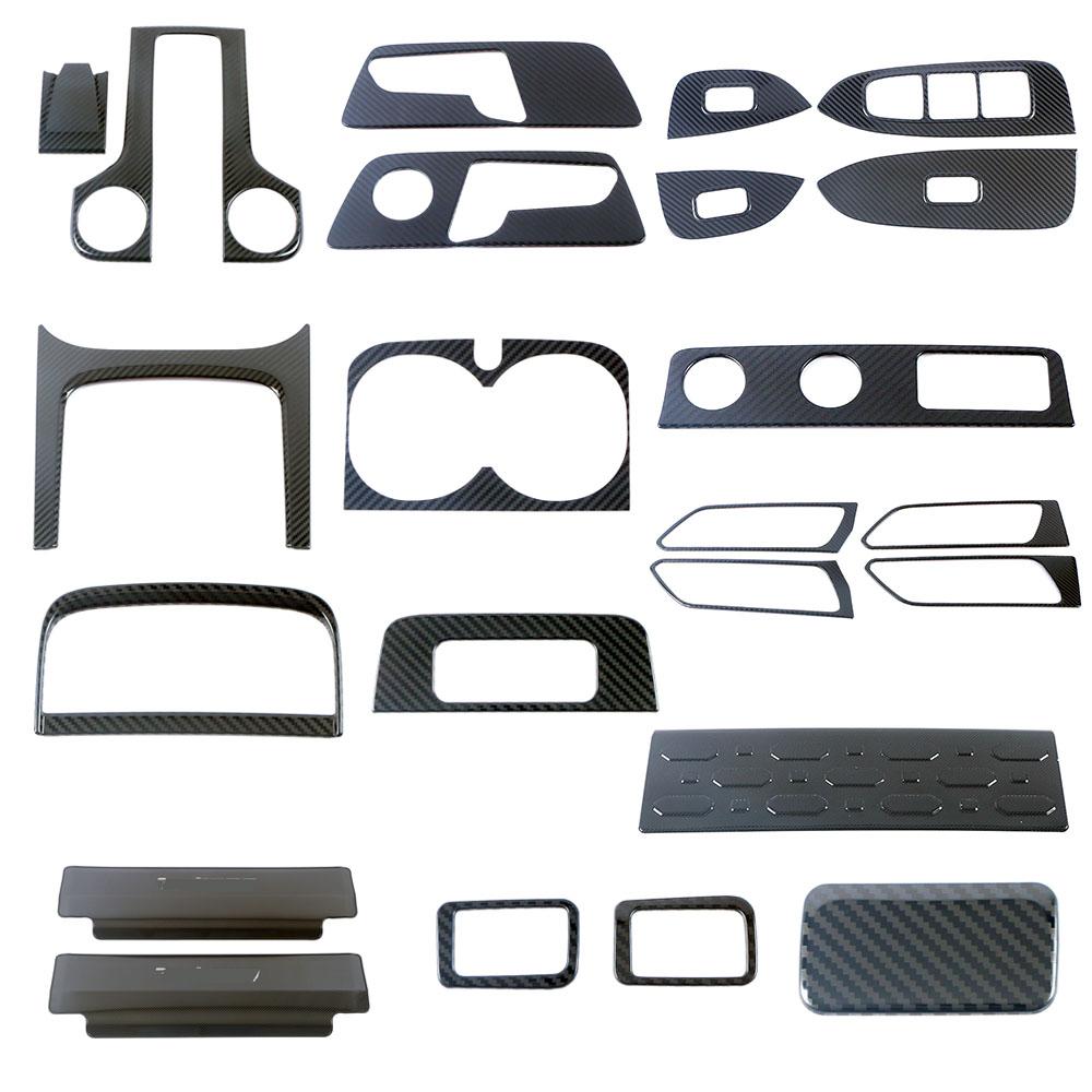 For GWM Tank 300 2024 2024 Interior Accessories Carbon Trim Center Console Part Stainless Steel Decor Protect Garnish Sticker