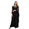 Elegant 2024 Dubai Middle Eastern Embroidered Robe Dress Cover-up