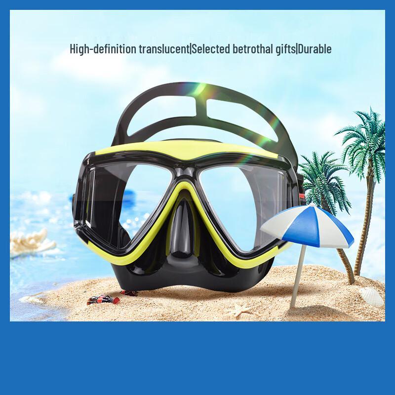 WEZHO Adult Anti-Fog Diving Mask & Snorkel Set
