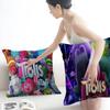 Cartoon T-Trolls Band Together 45*45cm Cushion Cover Pillow Cover Decor Pillowcase Home Pillowcase for Couch Pillow