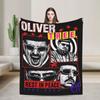 Oliver Tree Blanket Comfortable  Throw Blanket Winter Kids Adults Living Room Camping Bedspread